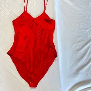 Vintage 1980’s Silk Bodysuit
